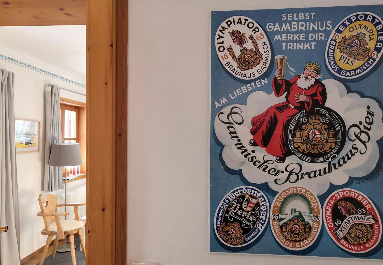 Ferienhaus Erika Garmisch-Partenkirchen Exteriör bild